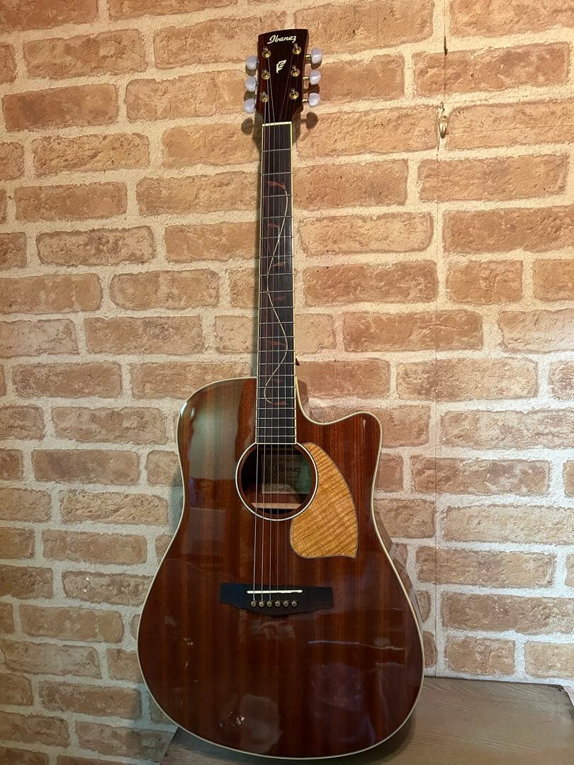 アイバニーズ・エレクトリックアコースティックギター(マホガニーボディー)