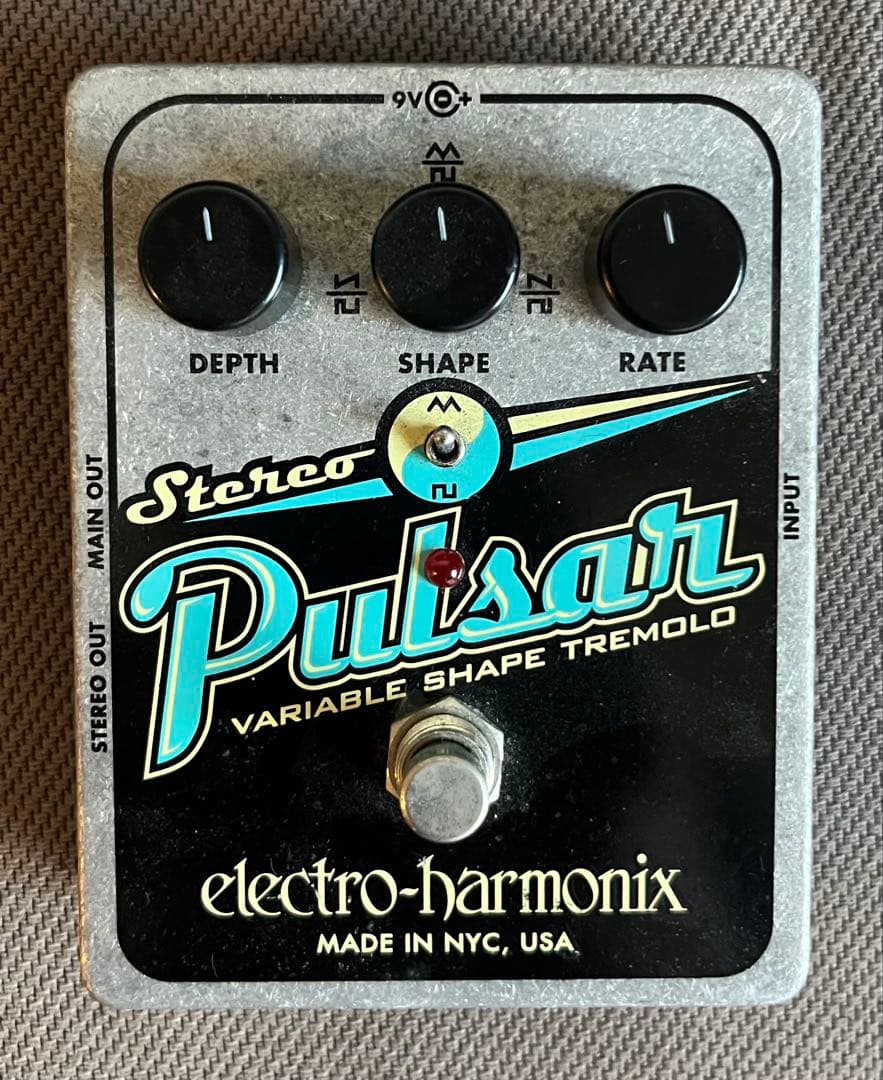 Electro-Harmonix Stereo Pulsarトレモロ