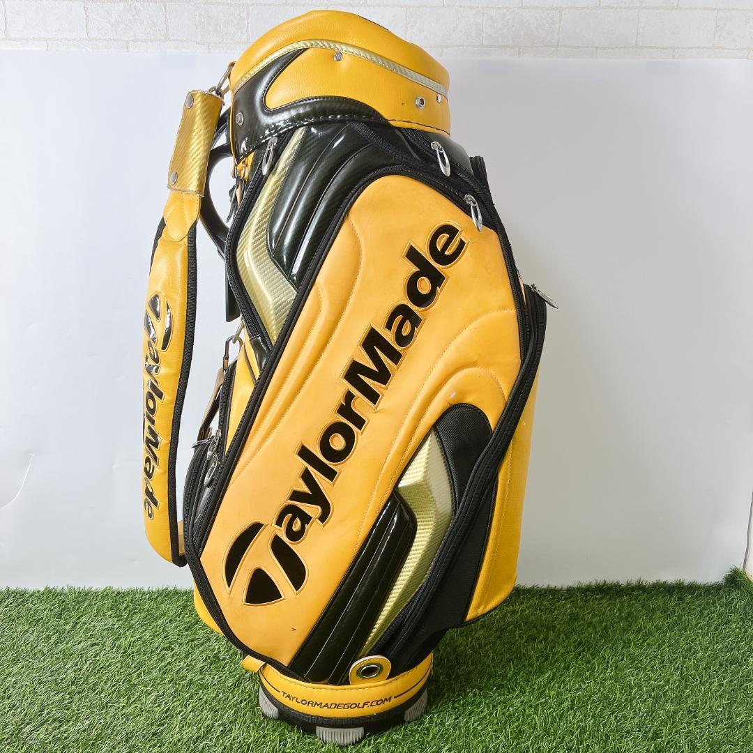Taylormade テーラーメイド 黄色イエロー ゴルフバッグ キャディバッグ
