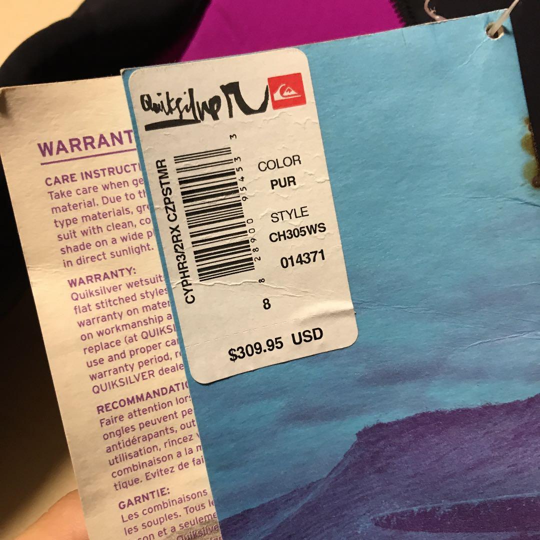 半額　Roxy フルスーツ 新品タグ付き