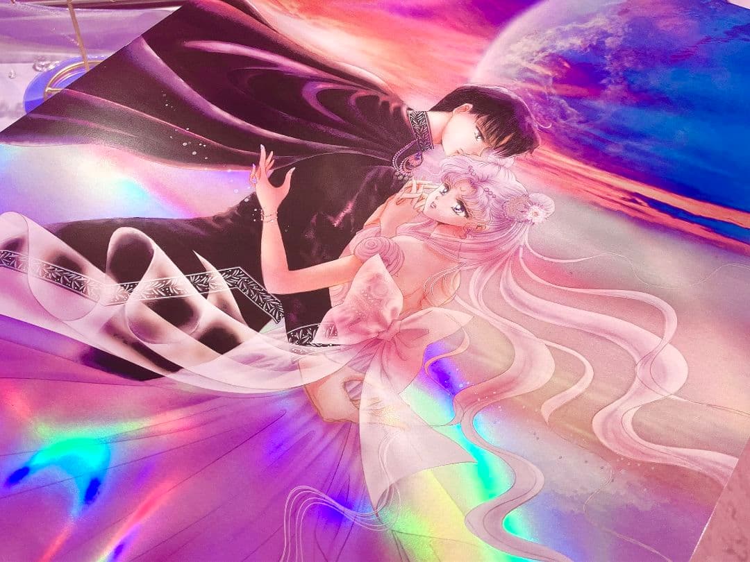 新品 セーラームーン レゾネ 発売記念展 オーロラポスター B　セレニティ