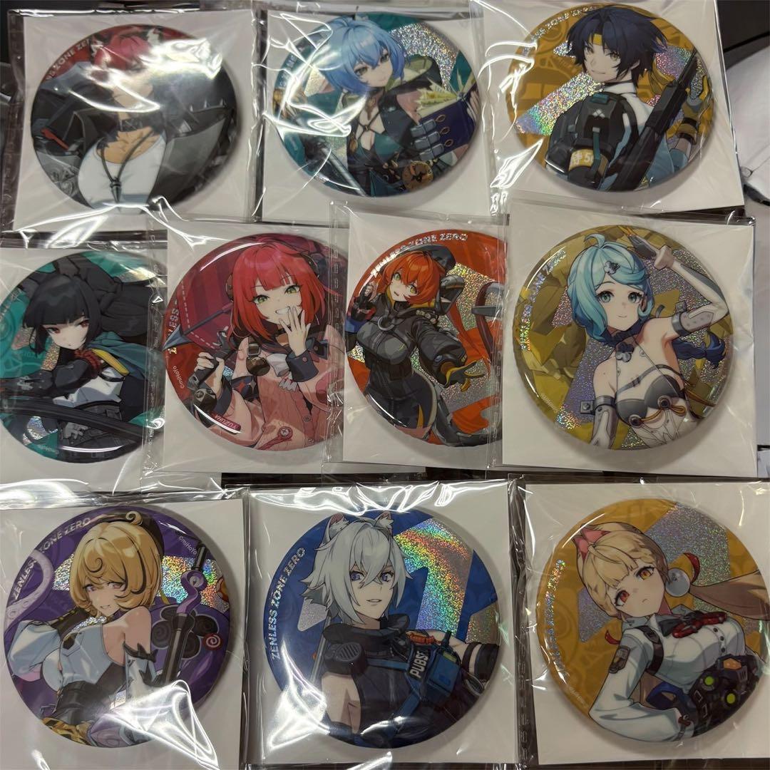 ゼンゼロ gigo限定 缶バッジ コンプセット