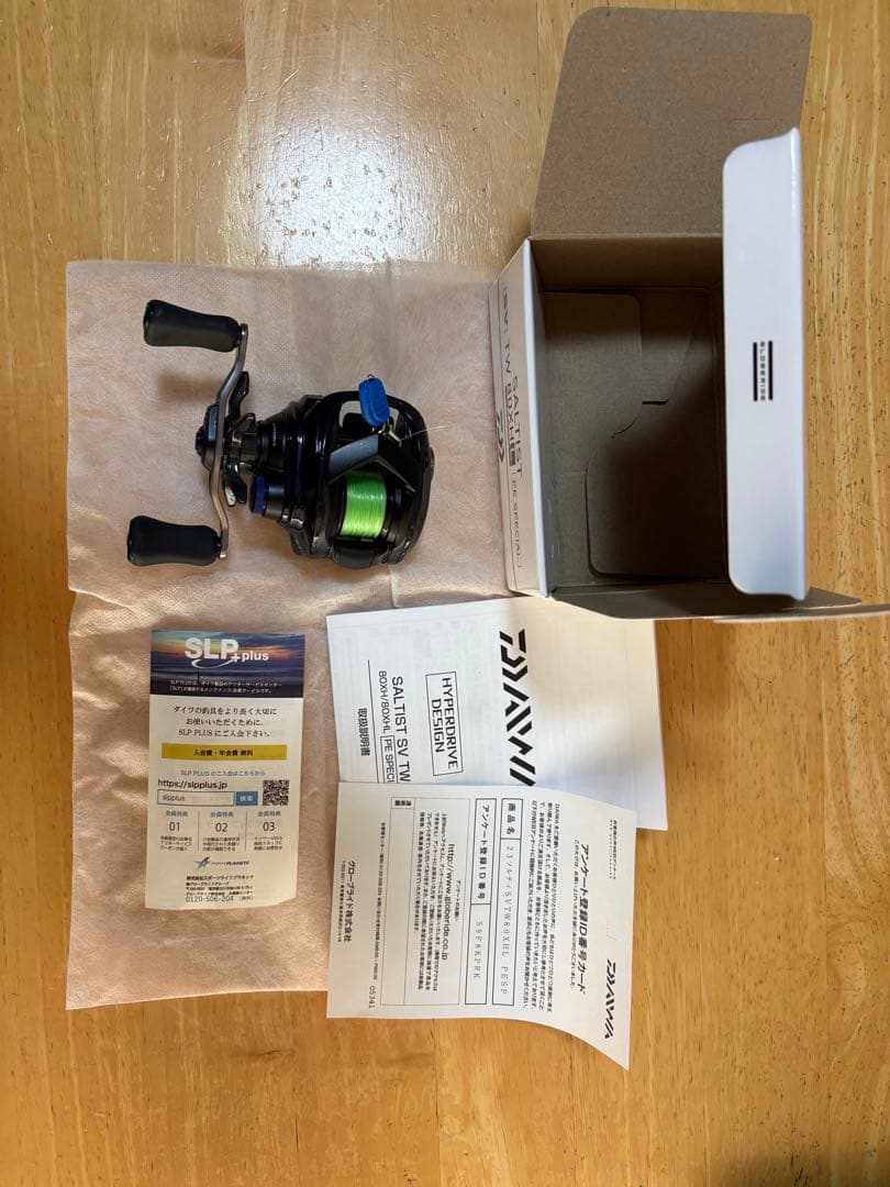 満*猫様 23 ダイワ SALTIST SV TW 80XHL PE SPECI