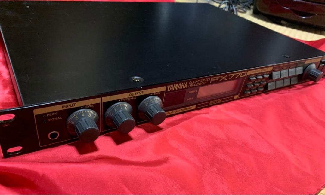 YAMAHA FX770 ギターエフェクトプロセッサー　動作良好！
