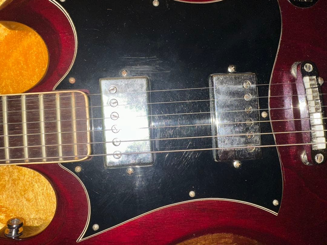 Greco SG300エレキギター70年代ジャパンビンテージバーガンディUSED