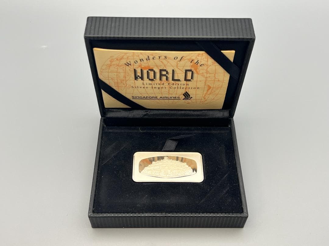 シンガポール航空 シルバー インゴット コレクション 0.800 Fine