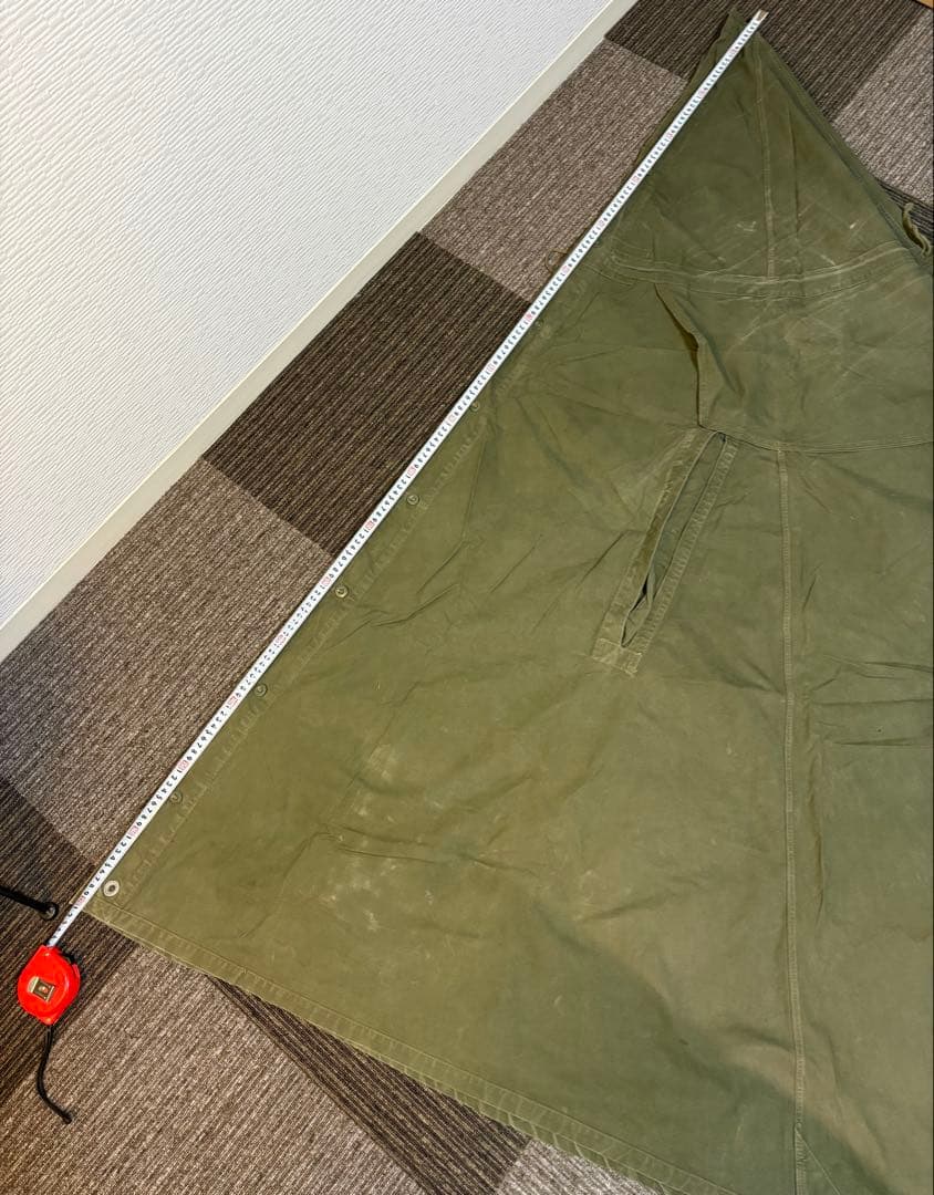ポーランド軍ポンチョテント　１枚出品