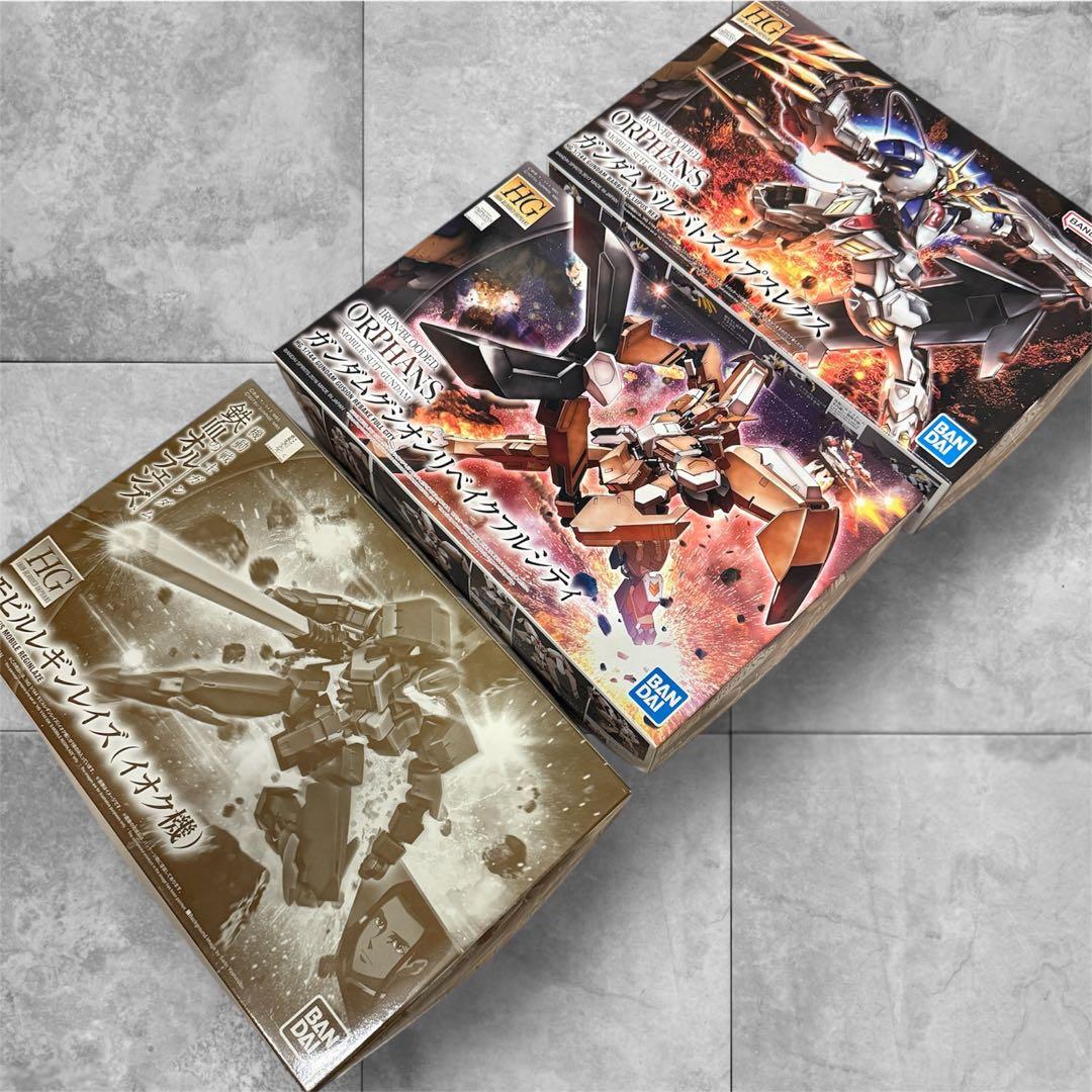 螢*國様 HG バルバトスルプスレクス　グシオンリベイクフルシティ　モビルレギン