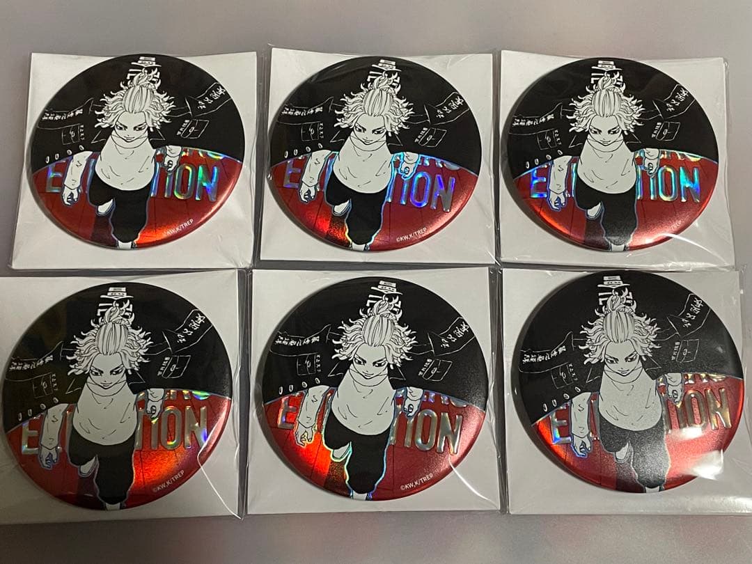 台湾限定　東京リベンジャーズ　最後の世界線　水玉光胸章　佐野万次郎