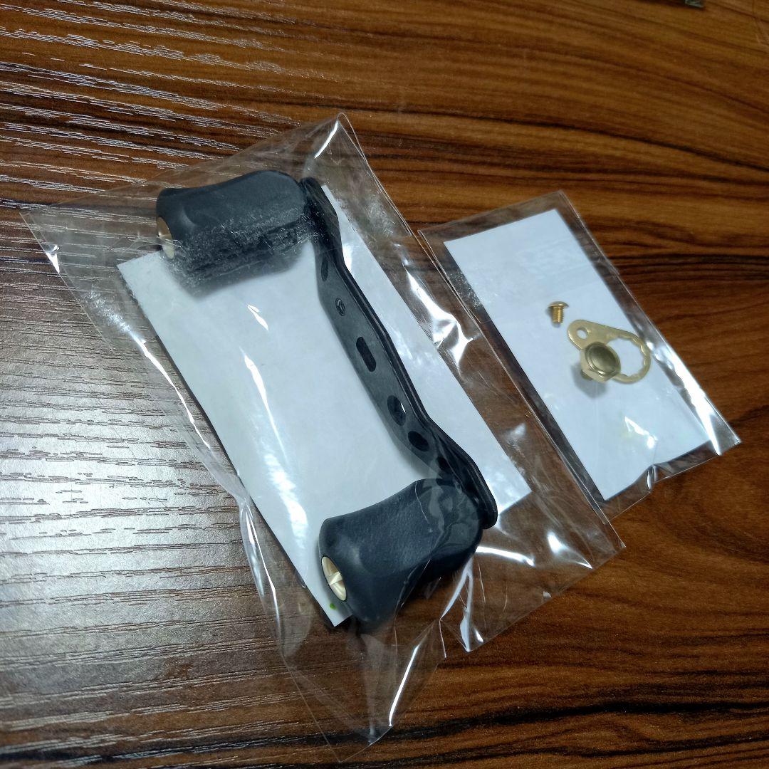 IXA、80mmカーボンハンドル、ハンドルファスナー、シャンパンゴールド、KTF