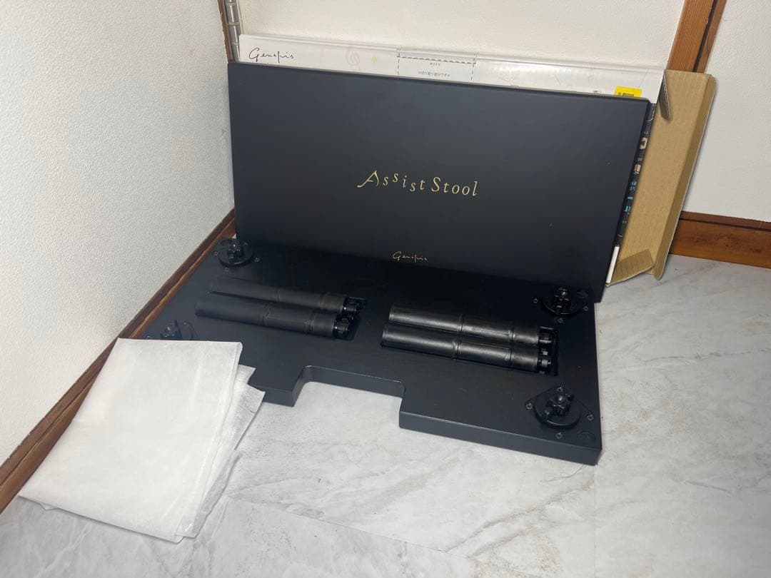 1月5日までの販売です Assist stool ピアノ足台 ほぼ未使用品