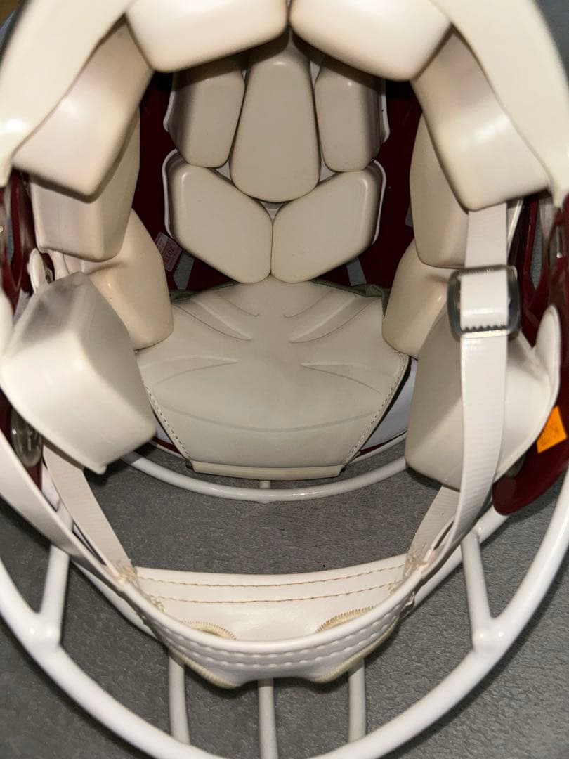 Riddell アメリカンフットボール アメフト ヘルメット 赤 Sサイズ