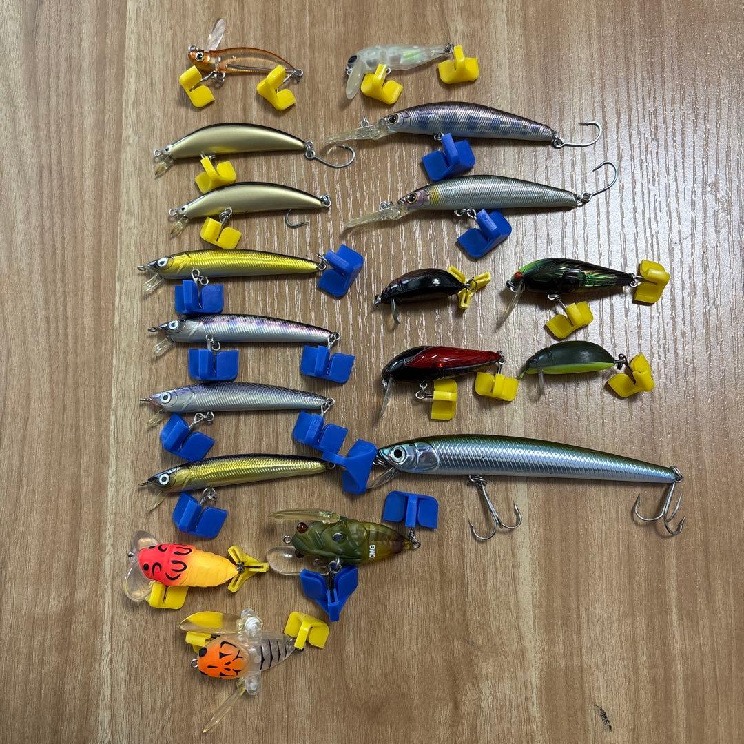 TTCセミ複数 トラウト用ミノーセット 支笏湖