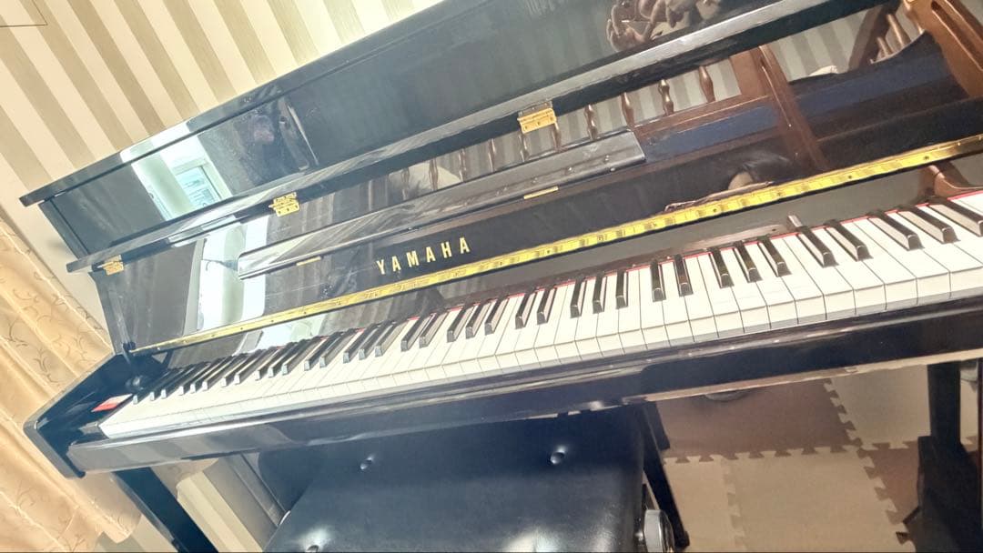 【極美品】YAMAHA b113 アップライトピアノ2017年新品購入付属品完備
