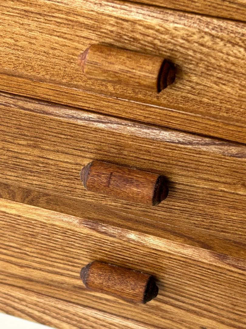 ヴィンテージ　3杯小引き出し　レターケース　古道具　ドロワー　抽斗 収納