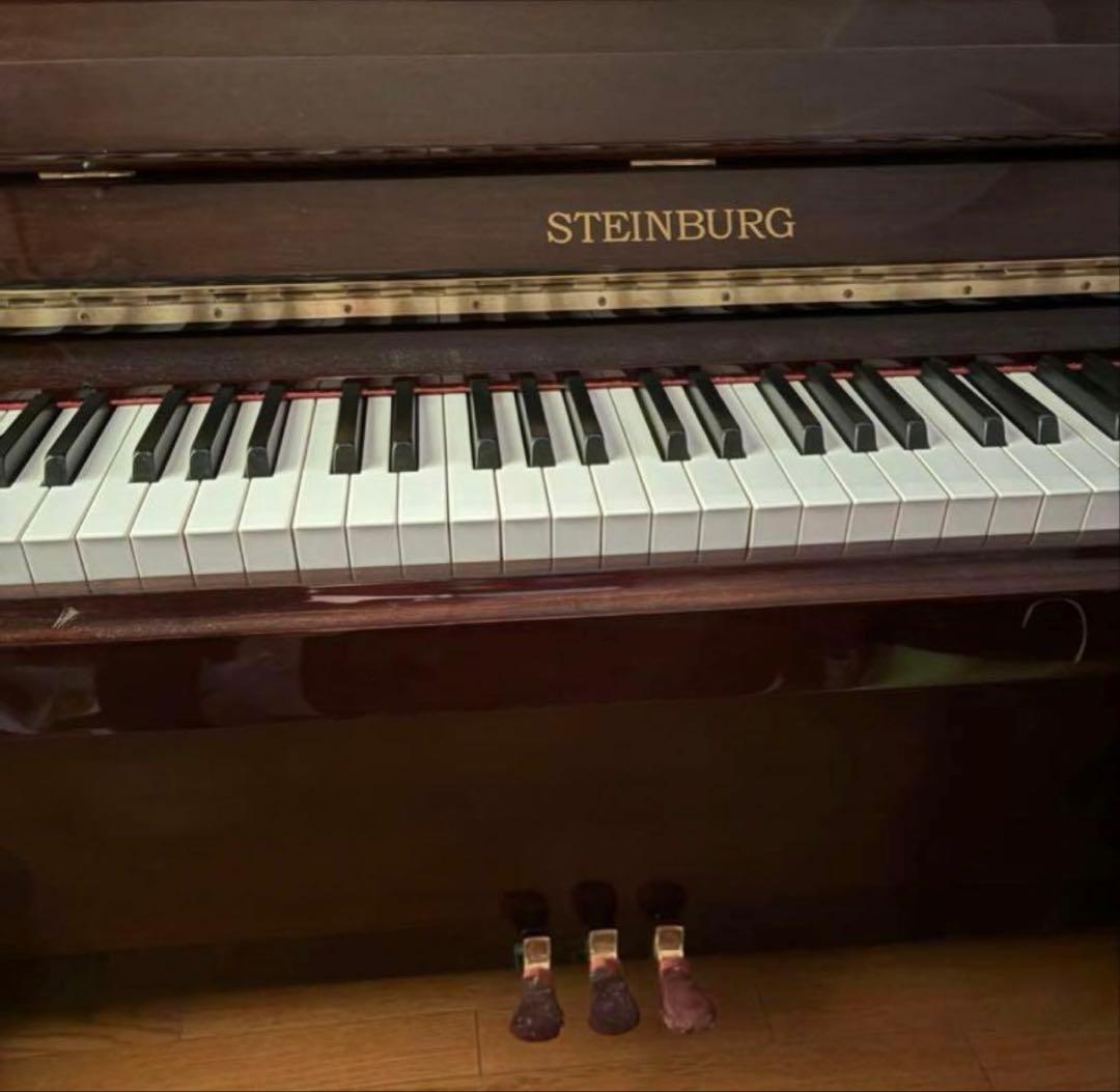 アップライトピアノ　 『STEINBURG』 HAMAMATSU JAPAN