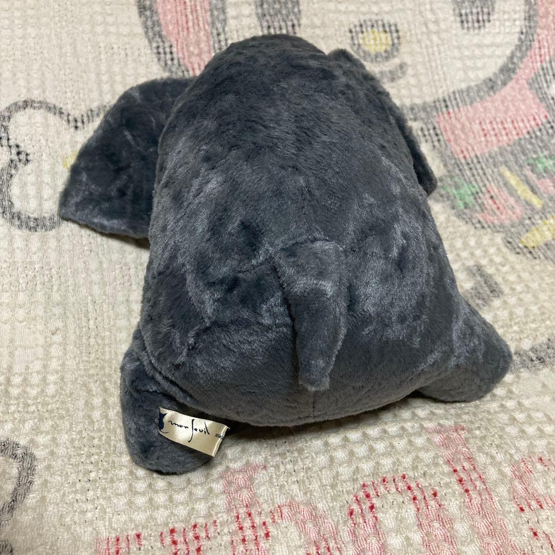 モンスイユ　ゾウ　ぬいぐるみ　2コセット 中古品　バラ売り不可