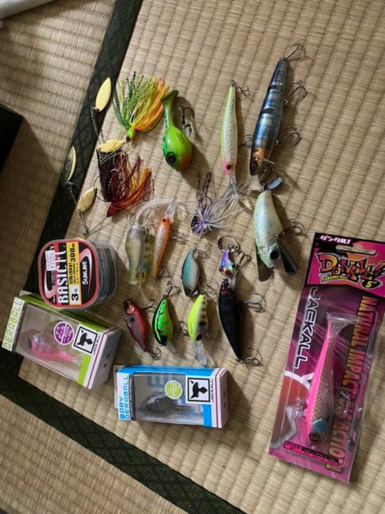 ジャッカル、ルアー、ワーム大量セット