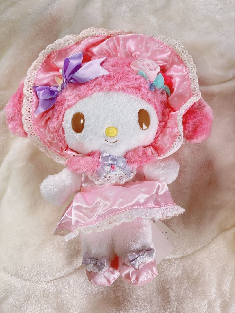 【週末限定価格】希少レア タグ付き ぬいぐるみ マイメロディローズラビリンス