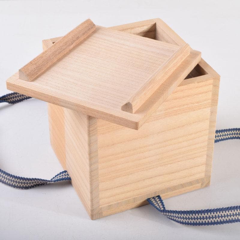 虫明焼　三つ足銘々皿　六客　時代箱　N　8673