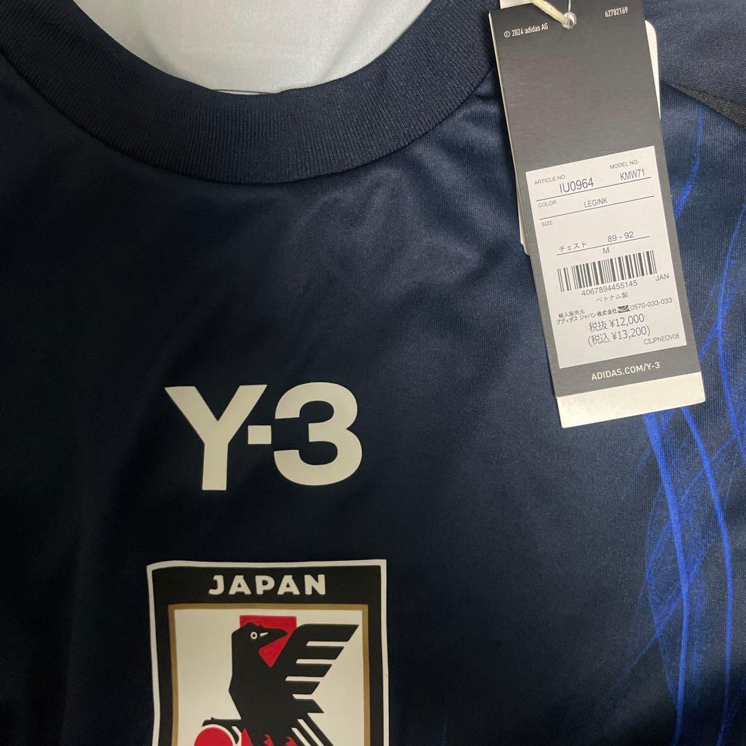 正規品アディダス Y-3 サッカー日本代表 2024 ホームレプリカユニフォーム