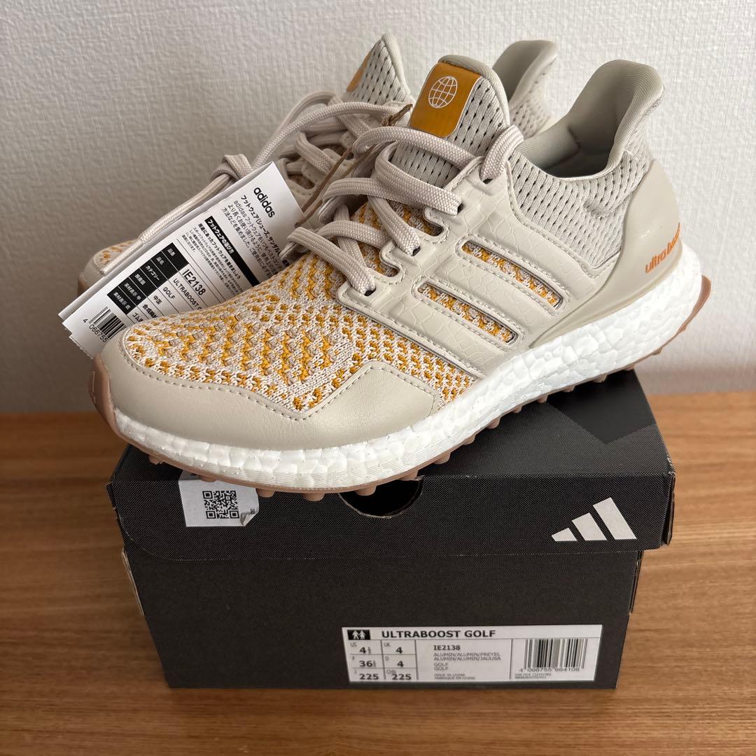 22.5cm　アディダス　ウルトラブースト ゴルフ　シューズ　IE2138