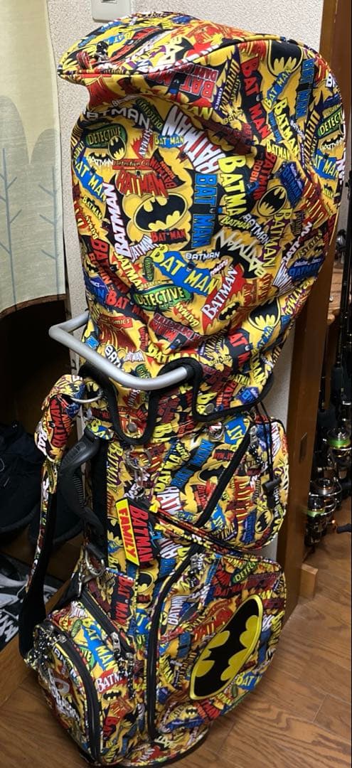 MASTER BUNNY×バットマンコラボ限定品 中古キャディバッグ　レア