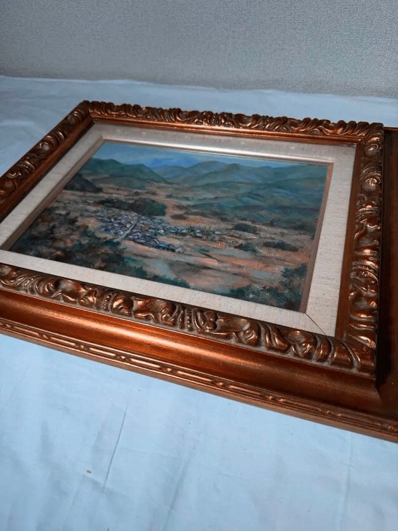 ⭐︎【美品】⭐︎山の風景　油絵　希少価値大