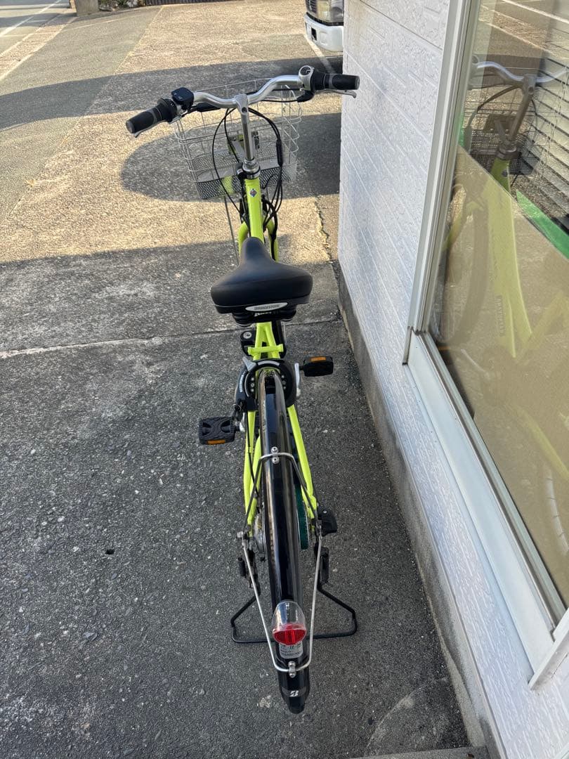 ※特別値引中【ブリヂストン】26インチ 蛍光イエロー 電動アシスト自転車