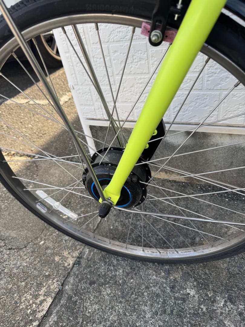 ※特別値引中【ブリヂストン】26インチ 蛍光イエロー 電動アシスト自転車