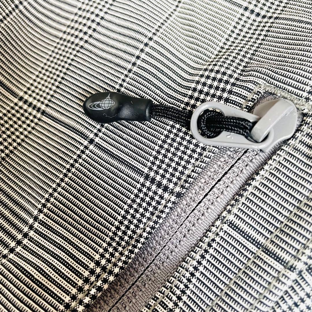 未使用級　ビームスゴルフ　チェック　ストレッチパンツ　極暖