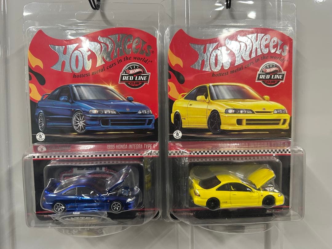 ホットウィール 1995 ホンダ インテグラ タイプR 2台セット RLC 限定