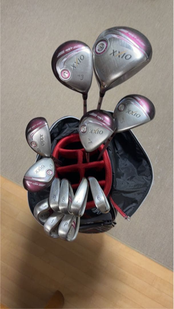 XXIO9 レディース ゴルフクラブセット 13本 シャフトR