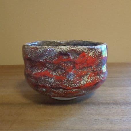 A 97    抹茶碗       箕面焼 ( 未使用品 )