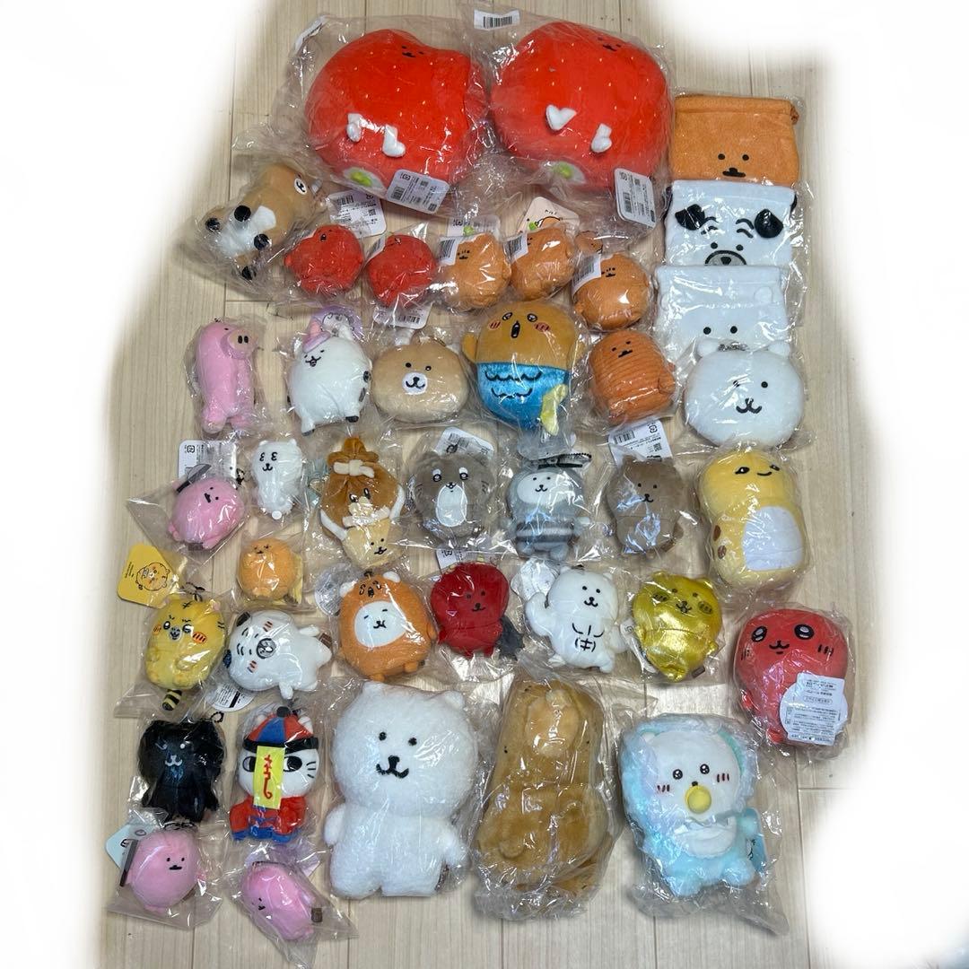 ナガノマーケット 39種セット ちいかわ コロッケパグ 巾着