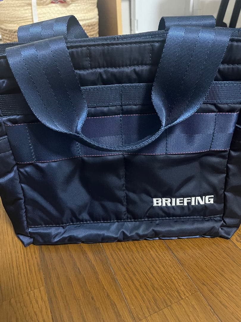 BRIEFING ネイビー カートバッグ