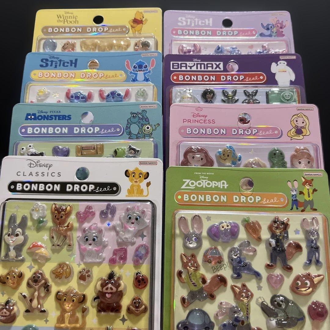③ディズニー ボンボンドロップシール 第2弾
