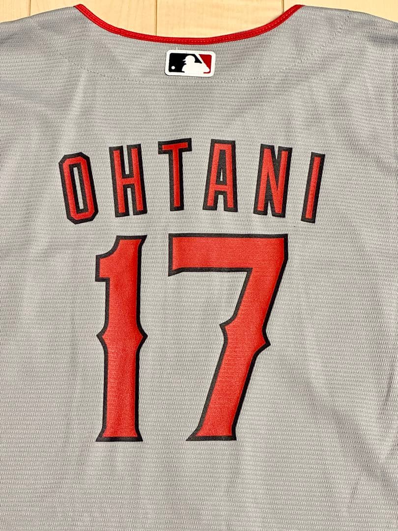 【タグ付き新品・正規品】大谷翔平選手★ビジター★レプリカユニフォームユースXL