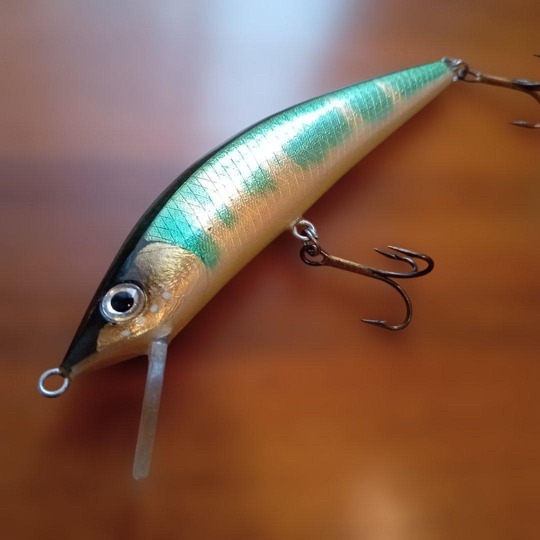 プレデター垣内2　カキプロミノー　銀箔オイカワ（月丸）10センチ　KAKIPRO