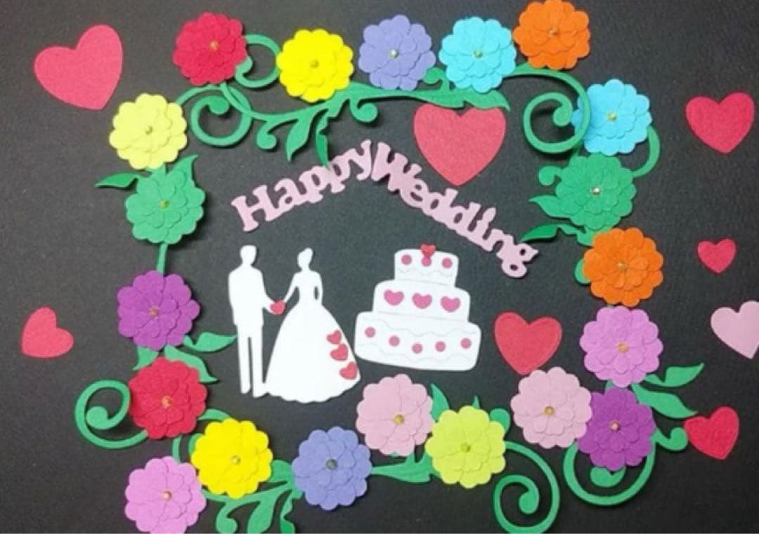 アルバム飾り　ウエディングセット　オーダー受付中( ＾∀＾)