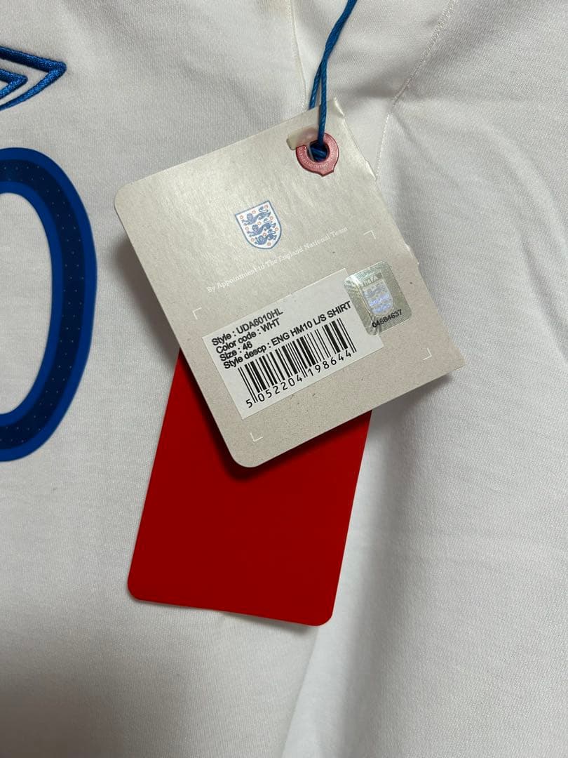Umbro イングランド代表 ルーニー長袖新品未使用タグ付　XL