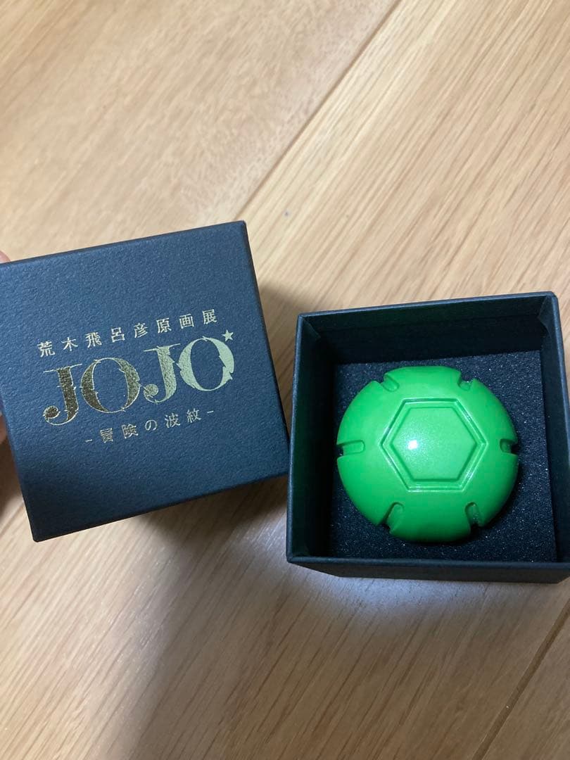 鉄球ペーパーウェイト　ジョジョの奇妙な冒険　スティールボールラン　ジョジョ展