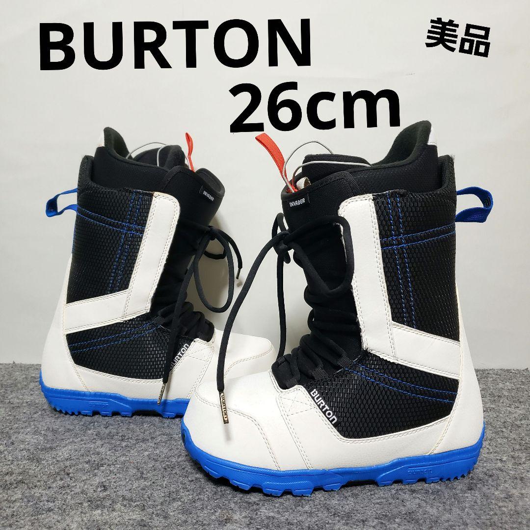 美品 BURTON INVADER 26cm スノーボードブーツ