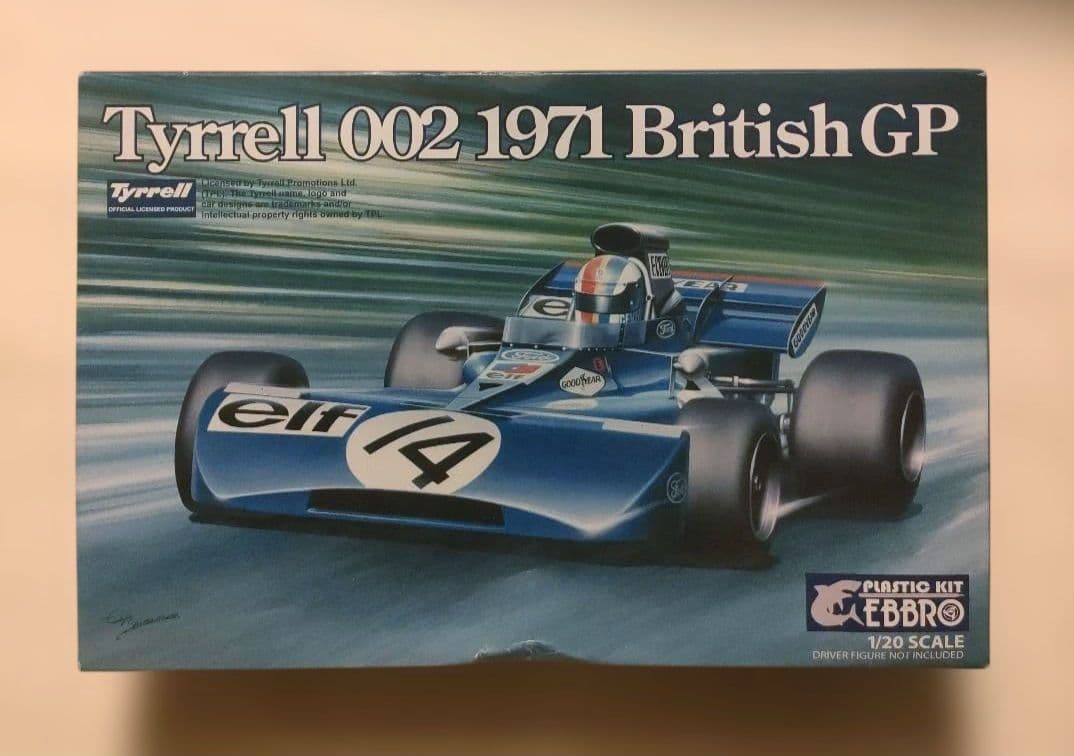 自動車 EBBRO 1/20 Tyrrell 002 1971 British GP