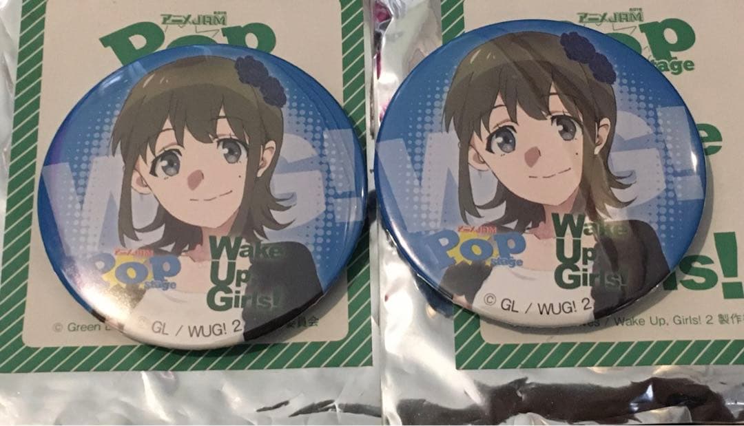 2点セット アニメJAM2015 Pop Stage 缶バッジ WUG 林田藍里