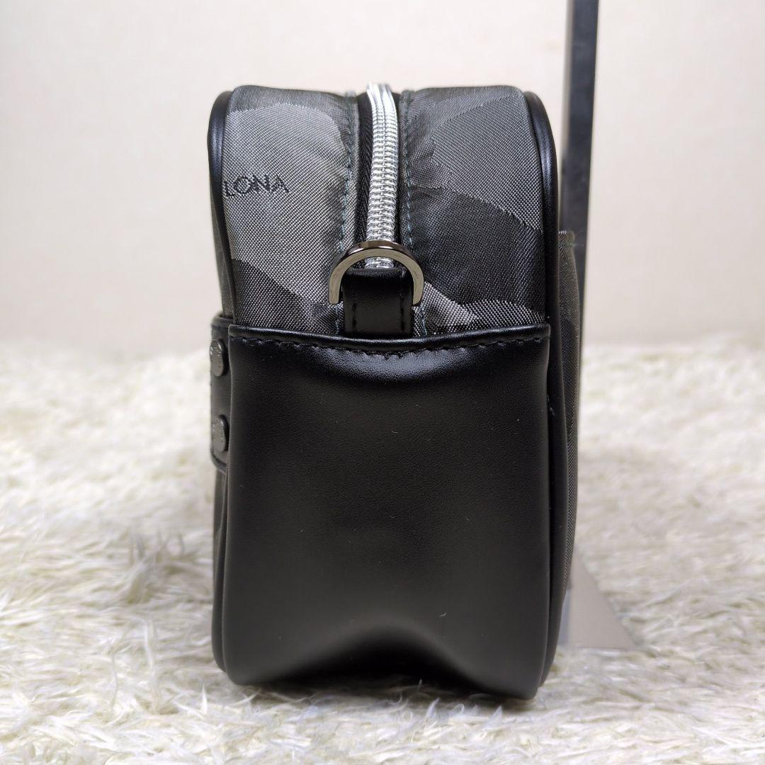 美品✨ マークアンドロナ カートバッグ カモフラ スカル ナイロン ブラック