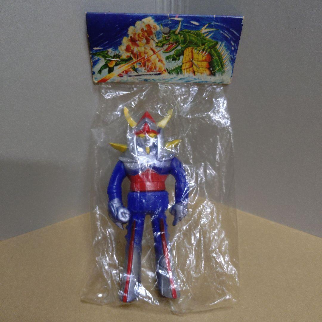 無版権 勇者ライディーン風 パチソフビ 未開封 ヘッダー付き