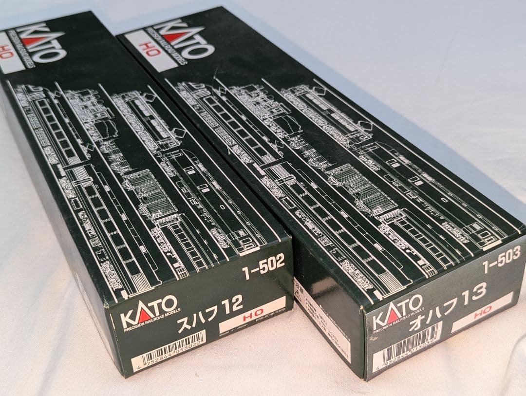 KATO　スハフ１２　オハフ１３　【1-502～503】　HOゲージ　２両　②