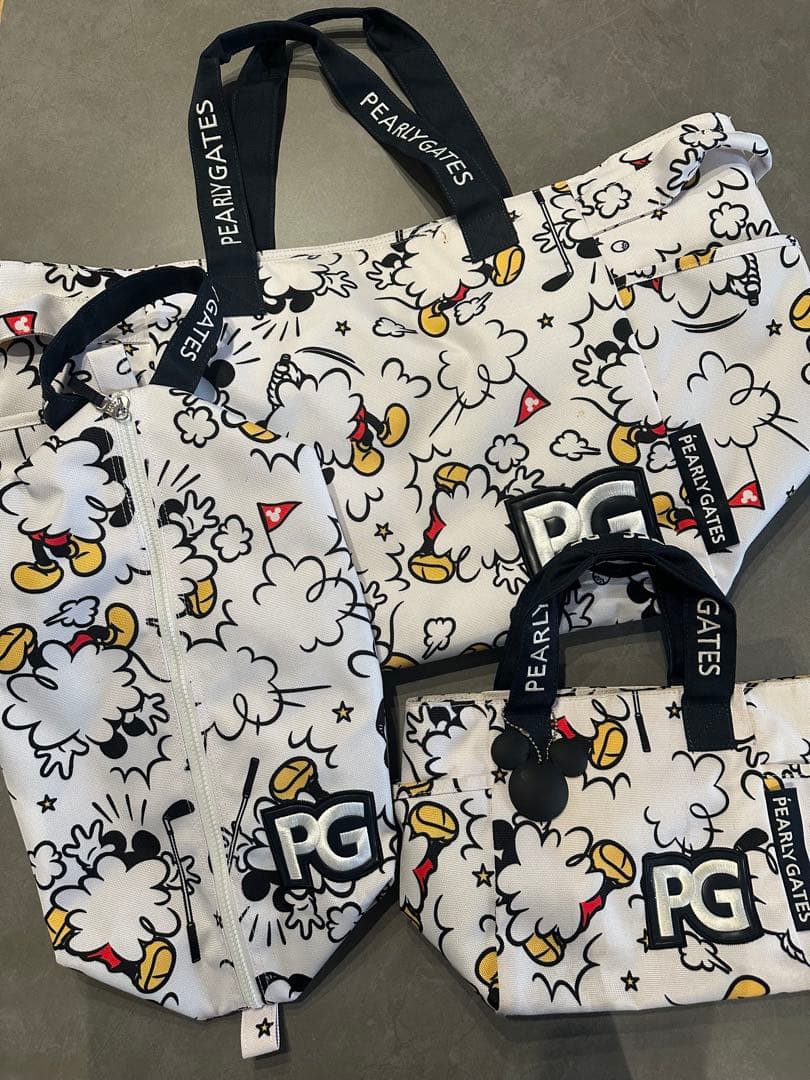 PEARLY GATES ゴルフバッグ 3点セット