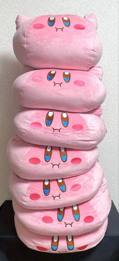 カービィ　スタンダードもっちり超BIGぬいぐるみ　ホバリング　7つセット